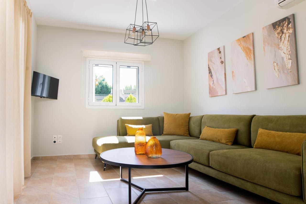 Vasilopoulos Residences - Villa Emelia With Shared Pool 阿尔戈斯托利翁 外观 照片